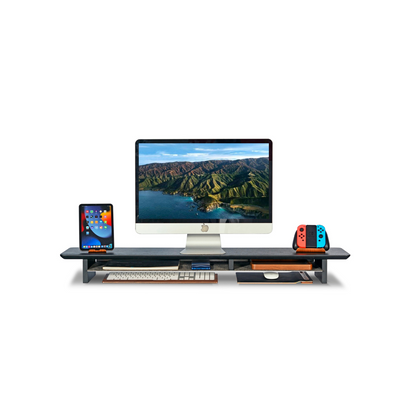 Laptop-Monitor Desk Organizer